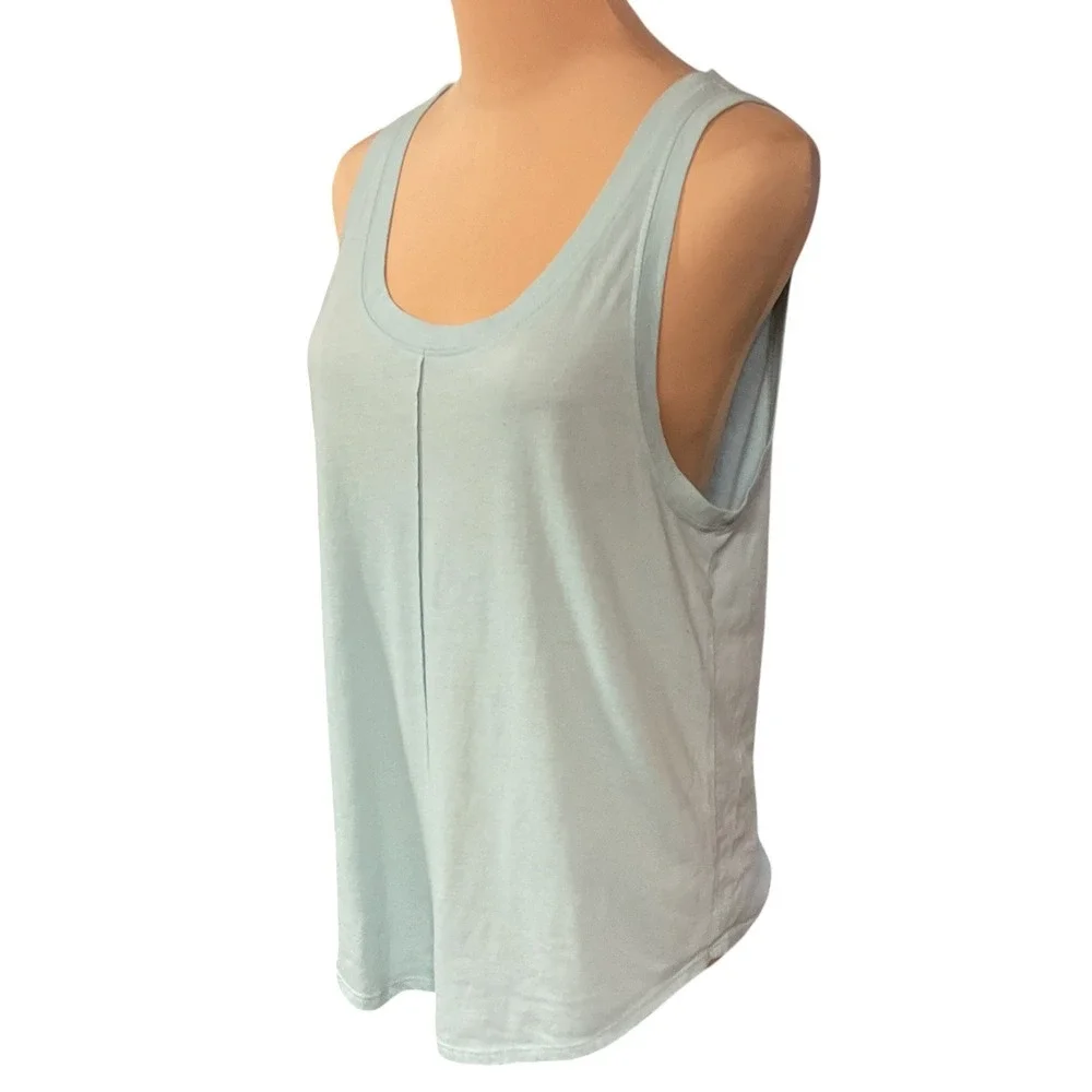 ALO Yoga Women's Sleeveless Scoop Neck Activewear Yoga Pullover Tank Top Size M